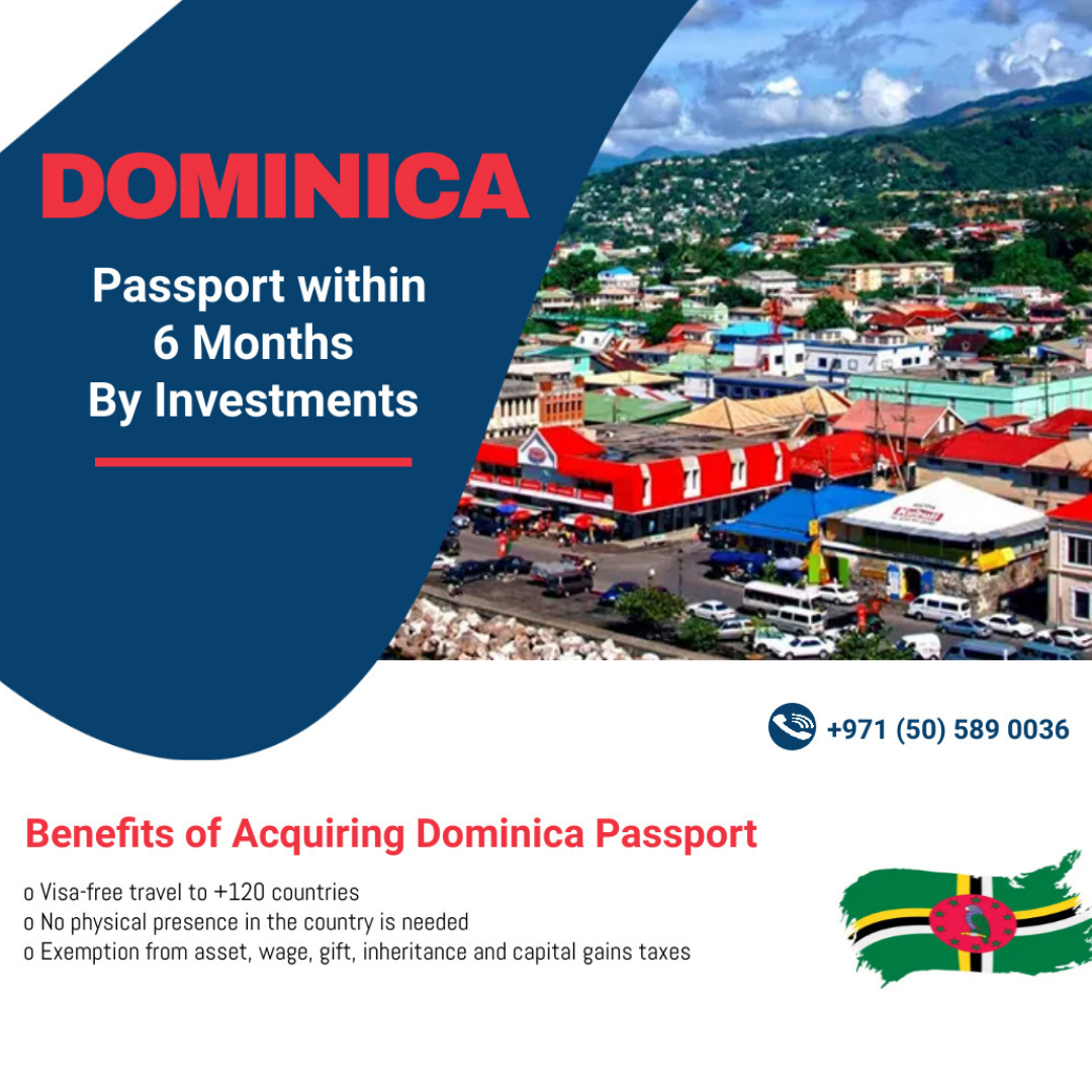 Get Dominica Passport within 6 Months
